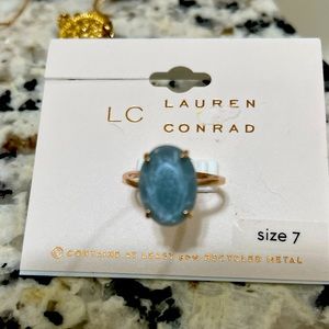 NWT Blue & Gold Ring